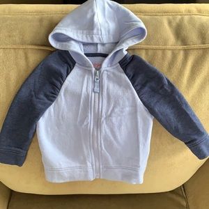 🌻 Cat & Jack Blue Hoodie 18 months